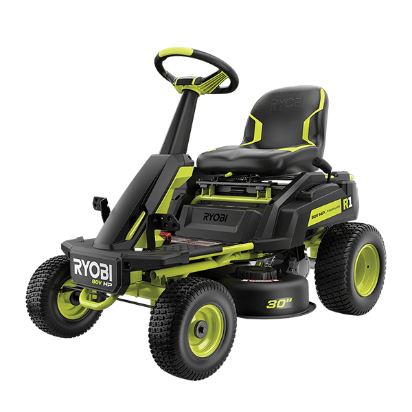 80V HP Brushless 30” Riding Lawn Mower