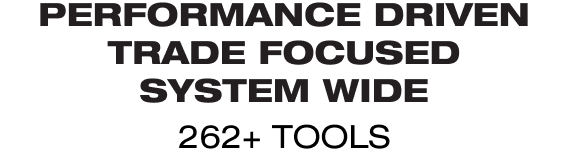 PERFORMANCE DRIVEN TRADE FOCUSED SYSTEM WIDE