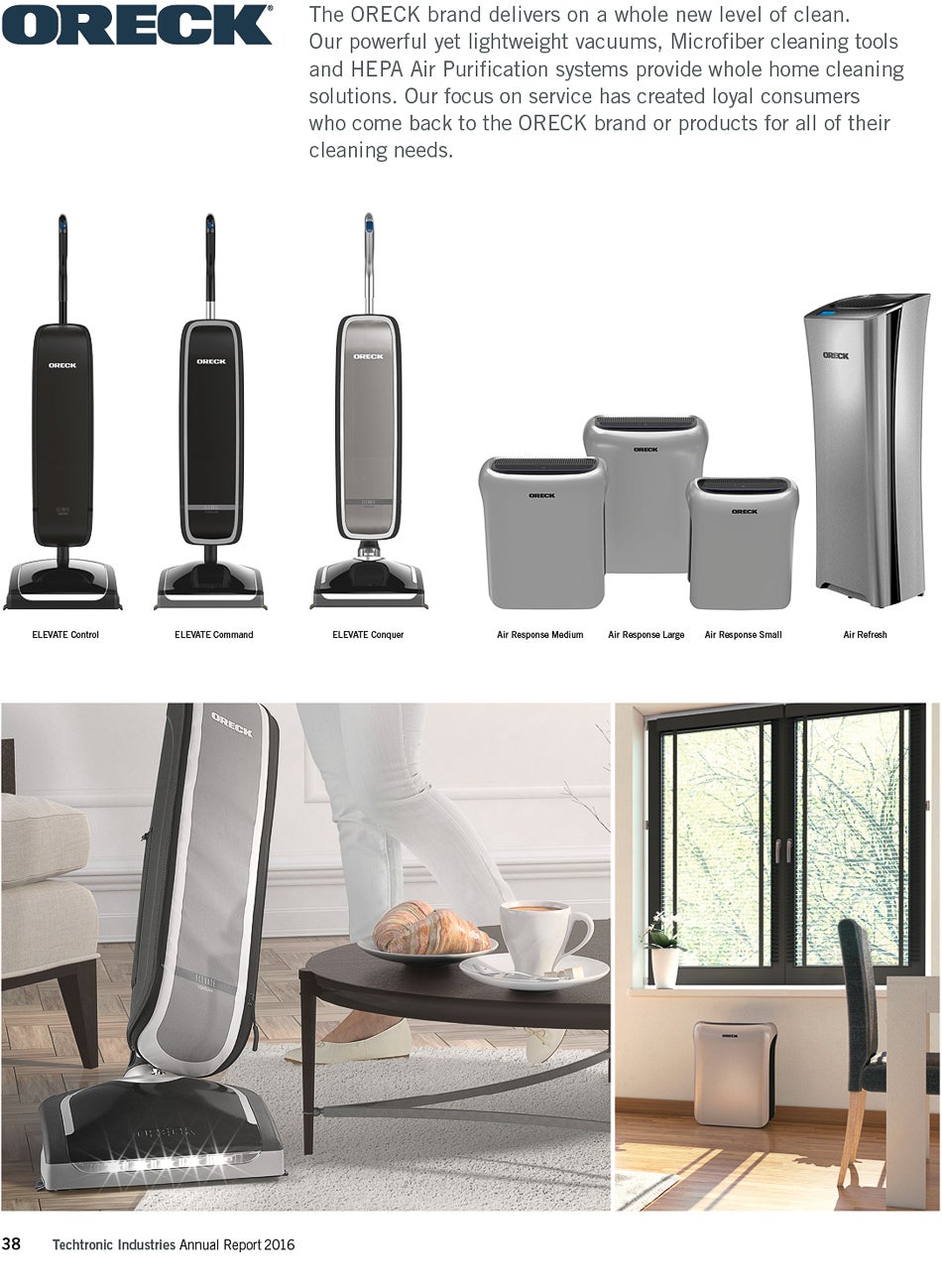 ORECK TTI Annual Report 2016