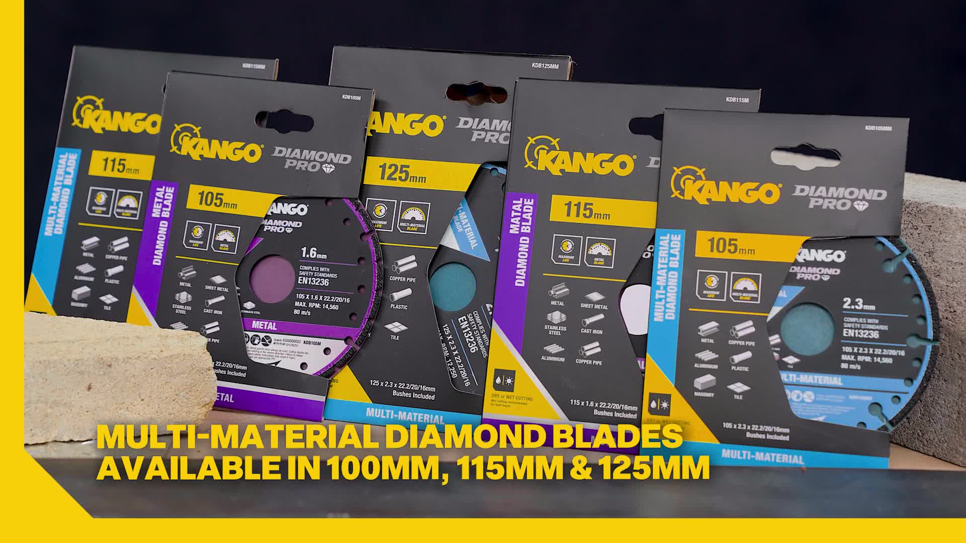 KANGO Diamond Blades