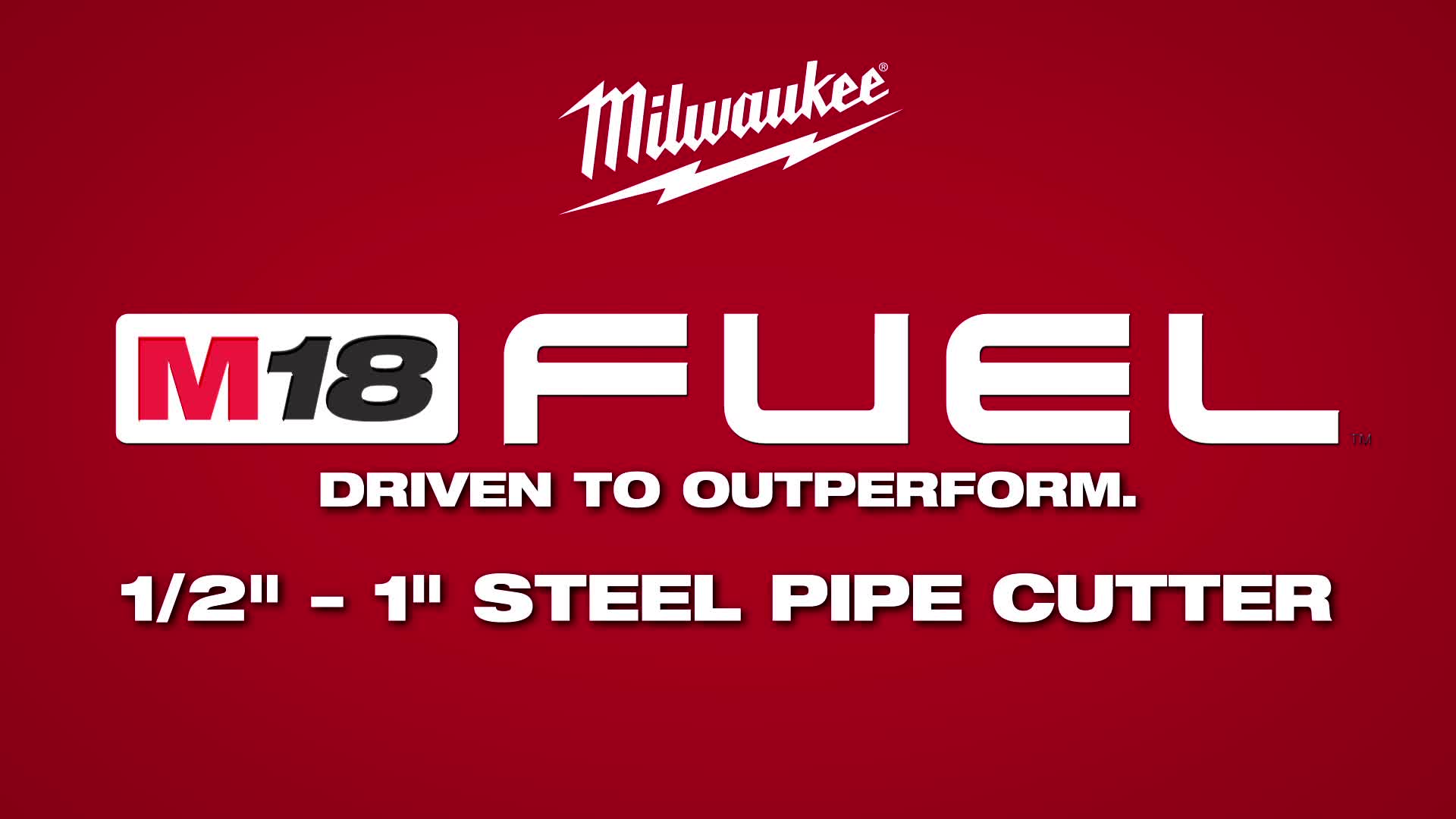 MILWAUKEE Steel Pipe Cutter