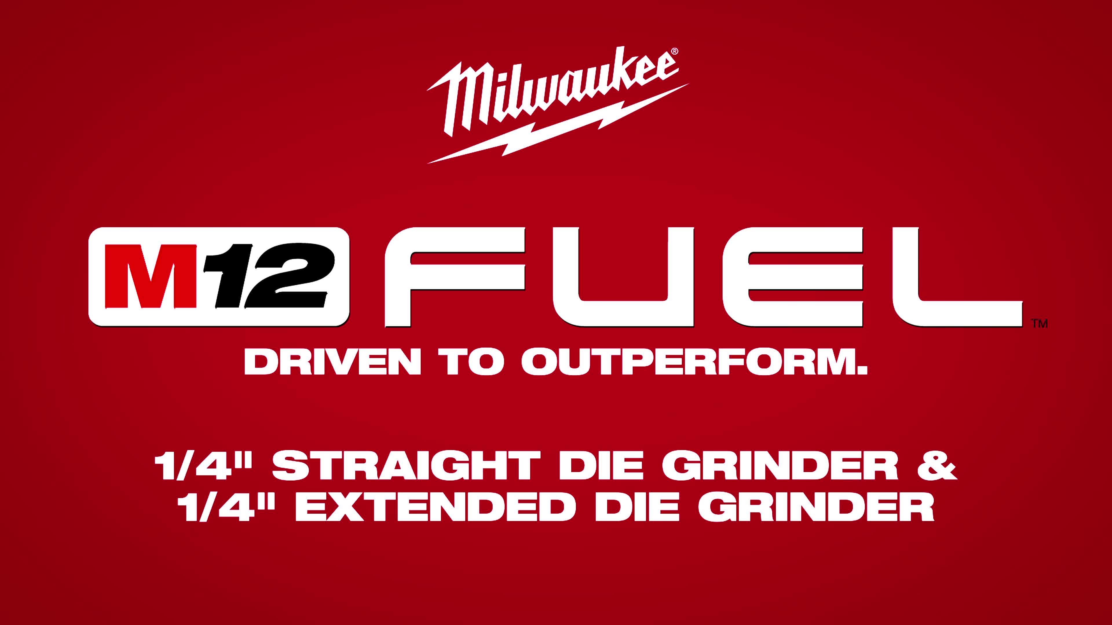 M12 FUEL Straight Die Grinder
